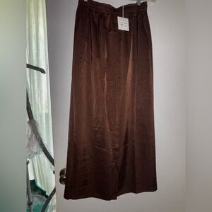 Elegant Brown Women's Palazzo pant
